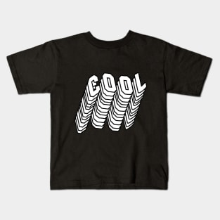 3D COOL "COOL" Kids T-Shirt